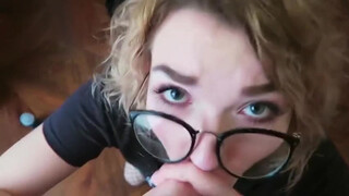 Sensual Sibling Love: Young Sister Gives Brother a Passionate BJ.