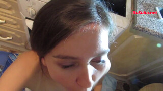 Sibling Intimacy: Brother Gives Sister a Special Treat