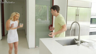 Moms Unfathomable Desire: She Jumps on Her Sons Member