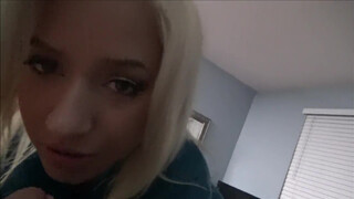 Daddy Treats His Daughter to a Hot Blowjob and Sex After