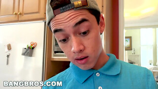 Sisters Sinful Surprise: Seducing Little Brother in the Kitchen