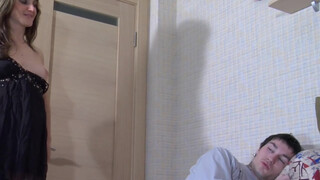 Shocking Discovery: Son Catches Mom Pleasuring Herself Anally