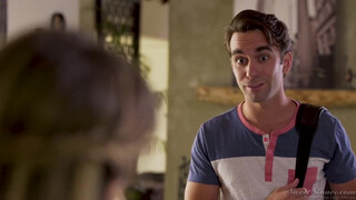 Naked Sister Gives to Hungry Brother on the Table