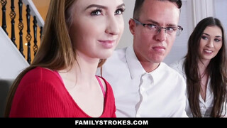 Family Therapy Gone Wrong: Brother and Sisters Taboo Sexual Awakening in Front of a Shocked Psychologist