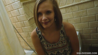 Brother Wakes Sister for a Morning Treat