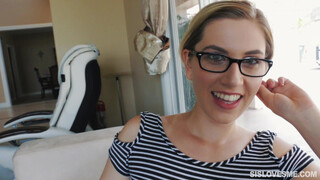 Sibling Surprise: Brother Talks Sister Into His Mouth