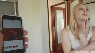 Blond Sis Has No Problem Seducing Bro