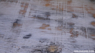 Dark-Haired Sisters Forbidden Love: Fucking Her Brother