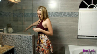 Shower Time Sin: Father and Daughters Forbidden Encounter