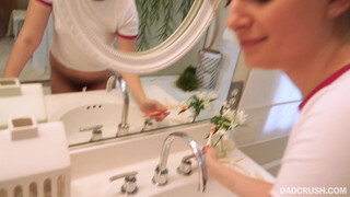 Daddys Little Girl: Loving Blowjob With Eye Contact