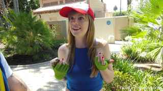 Big Brother Pounding His Little Sister Hard