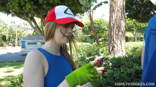 Big Brother Pounding His Little Sister Hard