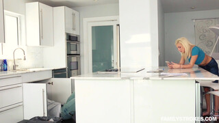 Sibling Rivalry Reaches New Heights: Brother Roasts Sister on Kitchen Table