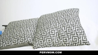 Titsy Moms Appetizing Blowjob Gift to Her Son