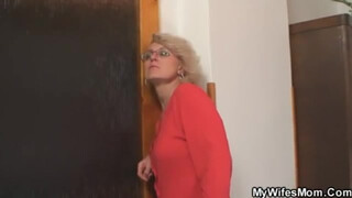 Punishment for Theft: White-haired Mom Teaches Son a Lesson with Wild Sex