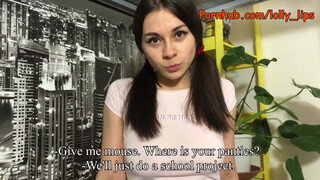 Russian Father-Daughter Bargain: Laptop for a Night of Passion