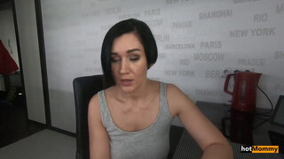 Mommys Little Helper: Son Gives His Mother the Pleasure She Craves