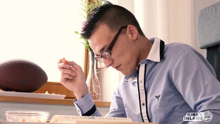 Heavenly Naughty: Stepmom Lola Bs Stocking Pinching Affair.