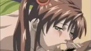 Green-Eyed Hentai Girls Intimate Rendezvous with Her Lover