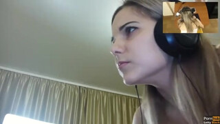 Gamer Guys Russian GF Gets Distracted for Hot Sex