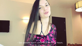 A Perfect Way to Celebrate: Russian Half-Sister Shares the Gift of Love (?) with Virgin Brother