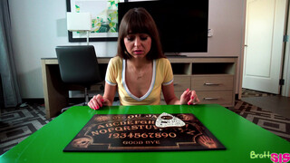 Possessed Sisters Ouija-Blessed Blow Job: Taboo Porn Unleashed