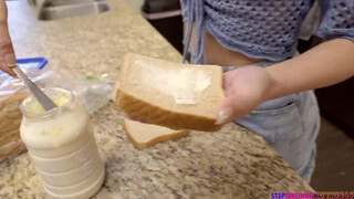 Sisters Sweet Moans of Pleasure as Brother Satisfies Her with His Thick Cock