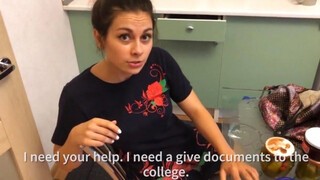 Country Cousin Gets Fucked By Muscovite in the Big City