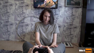 Sisters Naughty Titty Jerk-off for Brothers Pleasure