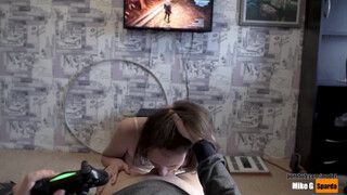 Sisters Naughty Titty Jerk-off for Brothers Pleasure