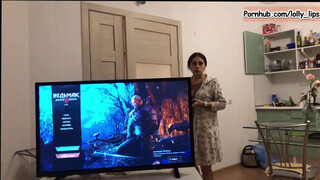 Russian Mom Lolly Lips Steals Sons Innocence: Taboo Virginity Loss