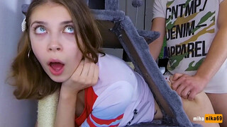 No Sneaky Business Here: Just a Casual Visit to the Cat House