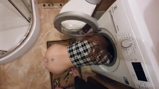 Forbidden: He Saved His Sister By Fucking Her Stuck in the Washing Machine.