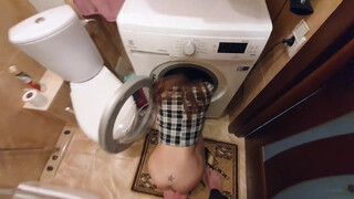 Forbidden: He Saved His Sister By Fucking Her Stuck in the Washing Machine.