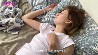 Sleepy Anyas Stepfather Fulfills her Moans in the Bedroom