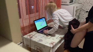 Sibling Rivalry Leads to Steamy Kitchen Encounter After College Hours