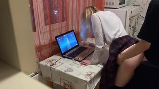 Sibling Rivalry Leads to Steamy Kitchen Encounter After College Hours