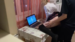 Sibling Rivalry Leads to Steamy Kitchen Encounter After College Hours