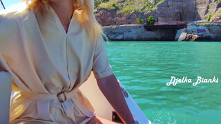 Reunited with My Friends Mature Stepmother: A Steamy Boat Encounter