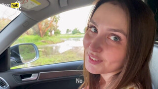 A Sons Love: Russian Mom Fucked in an Emotional Car Ride